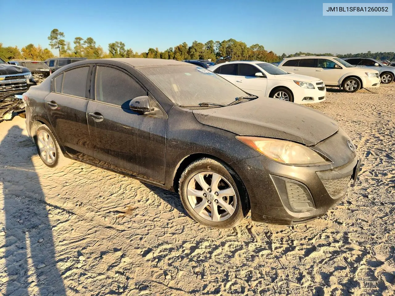 MAZDA 3 2010, VIN JM1BL1SF8A1260052