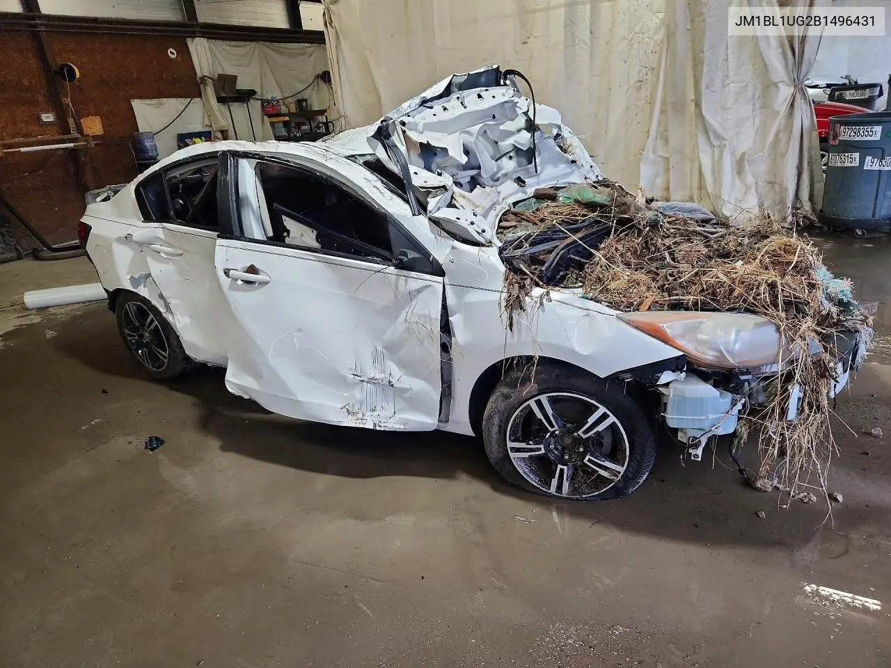 2011 MAZDA 3 VIN JM1BL1UG2B1496431 — фото 4