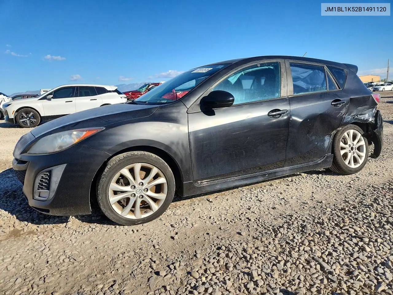 MAZDA 3 2011, VIN JM1BL1K52B1491120