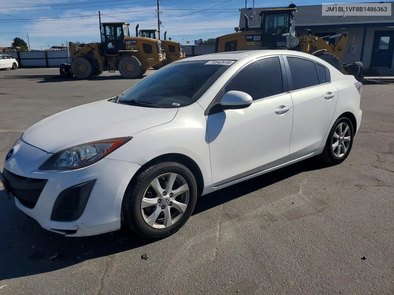 MAZDA 3 2011, VIN JM1BL1VF8B1486363
