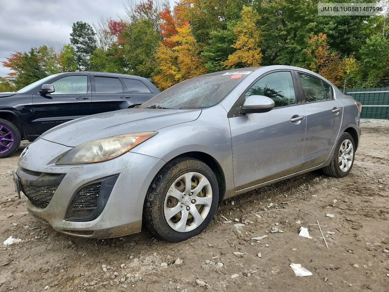 MAZDA 3 2011, VIN JM1BL1UG5B1487996