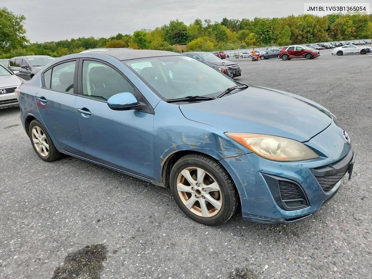 2011 MAZDA 3 VIN JM1BL1VG3B1365054 — фото 4
