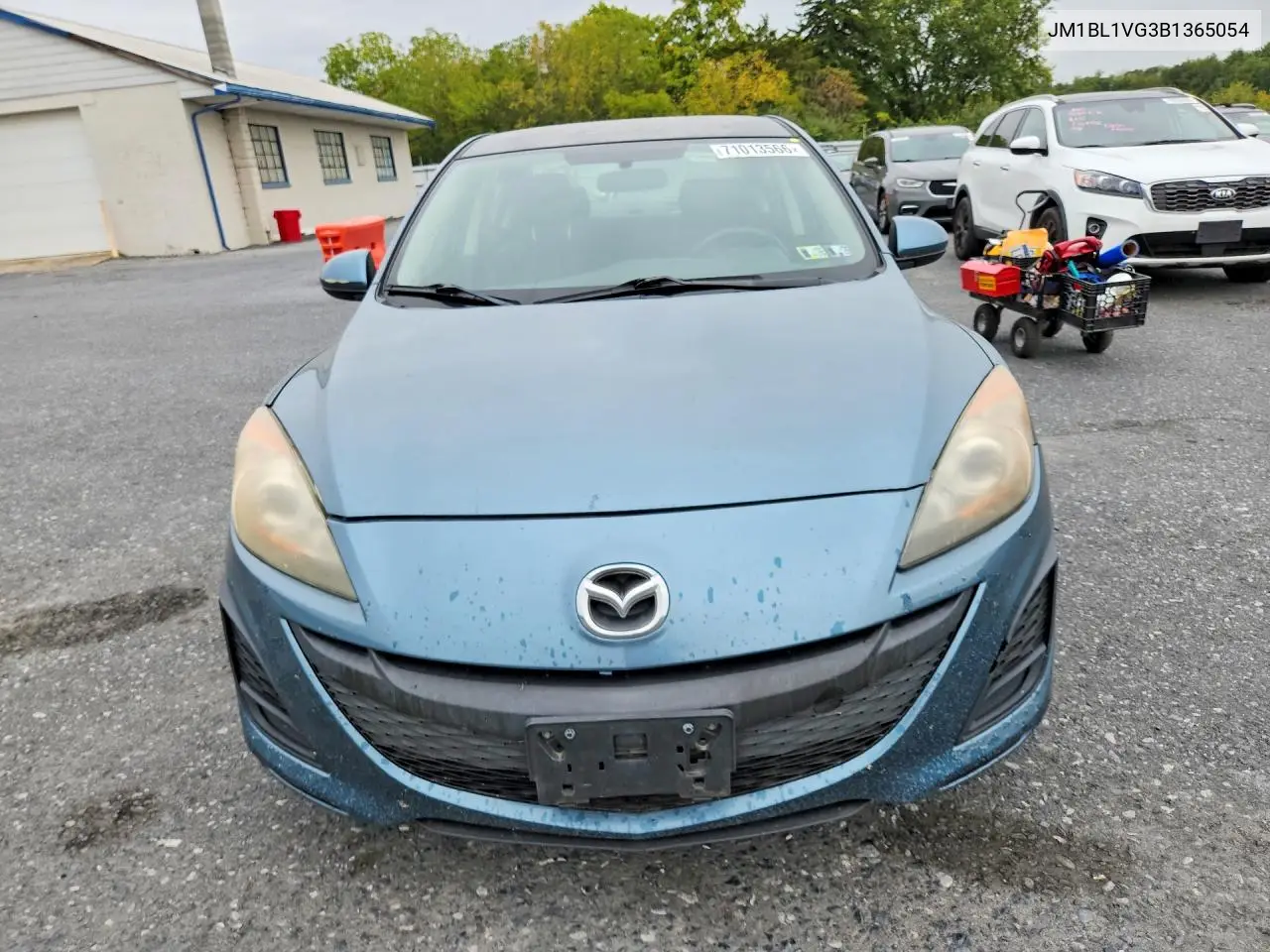 2011 MAZDA 3 VIN JM1BL1VG3B1365054 — фото 5