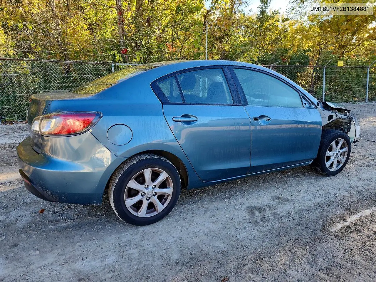 2011 MAZDA 3 VIN JM1BL1VF2B1384881 — фото 3