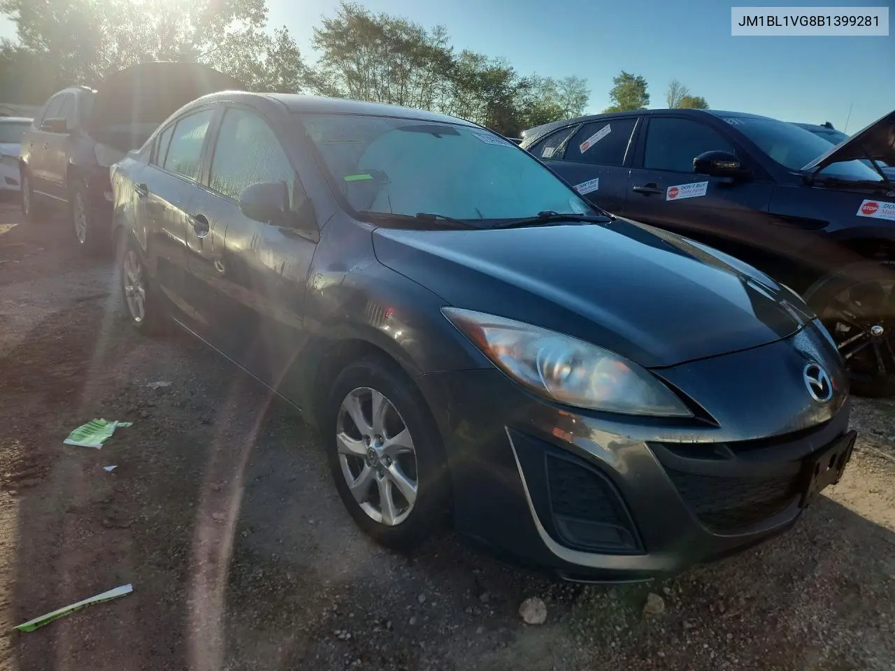 2011 MAZDA 3 VIN JM1BL1VG8B1399281 — фото 4