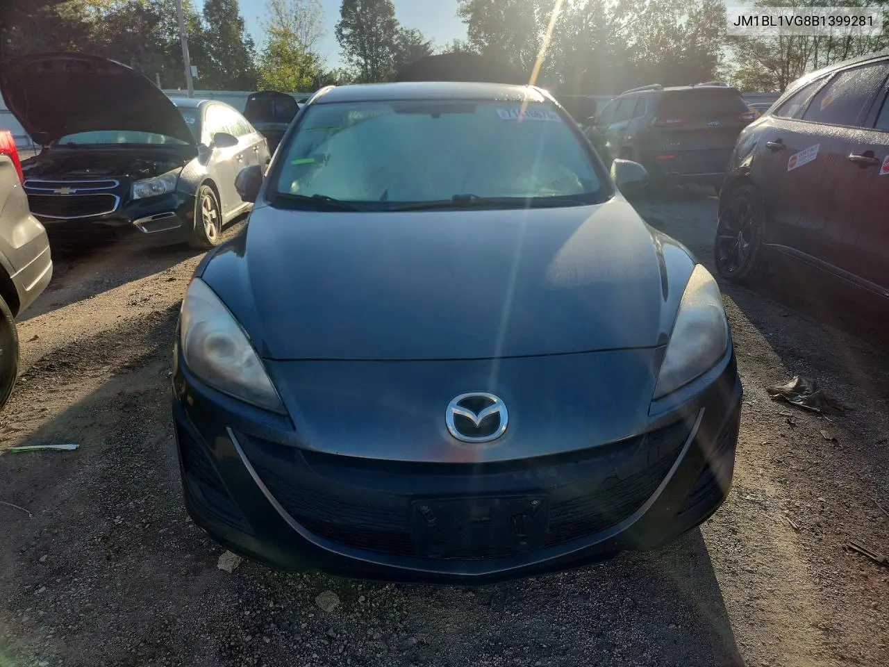 2011 MAZDA 3 VIN JM1BL1VG8B1399281 — фото 5