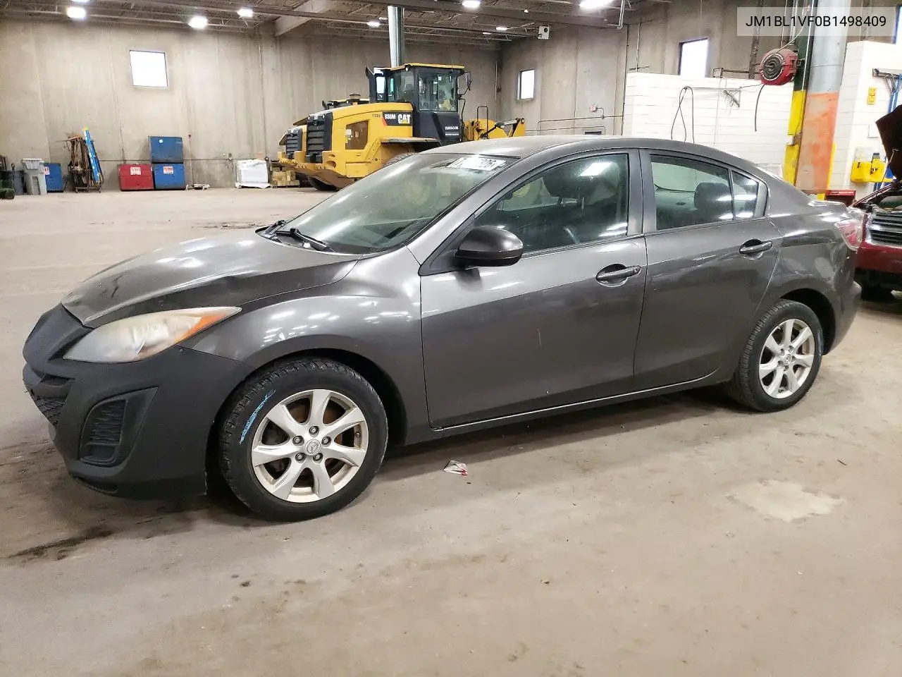 MAZDA 3 2011, VIN JM1BL1VF0B1498409