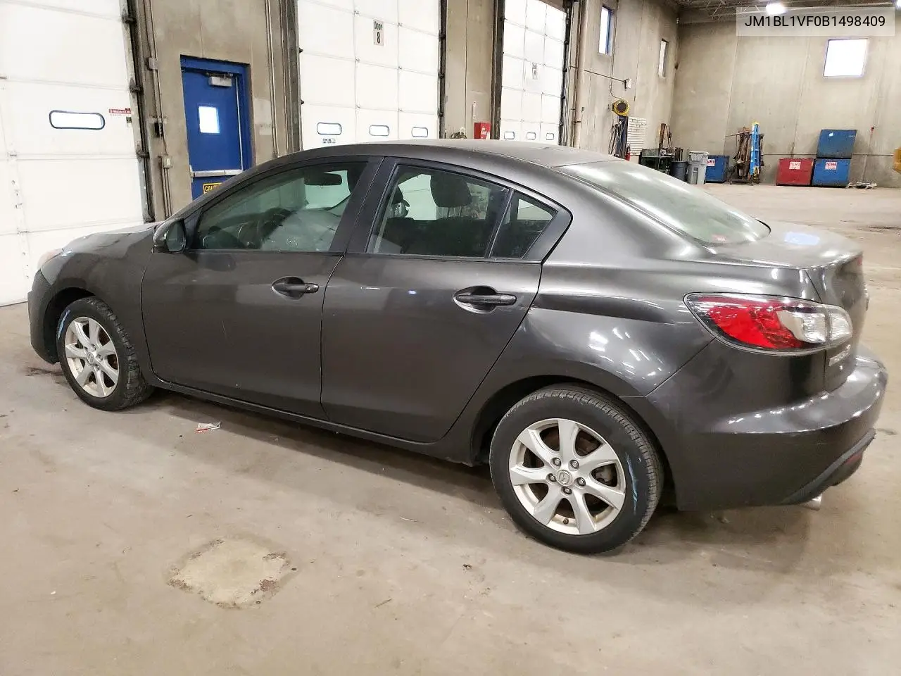 2011 MAZDA 3 VIN JM1BL1VF0B1498409 — фото 2