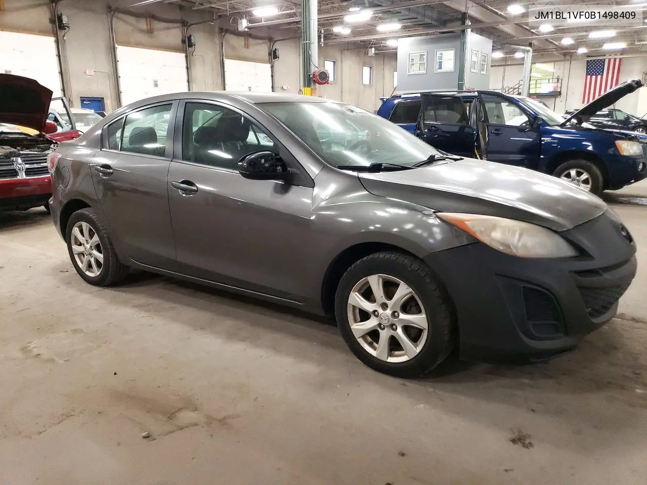 2011 MAZDA 3 VIN JM1BL1VF0B1498409 — фото 4