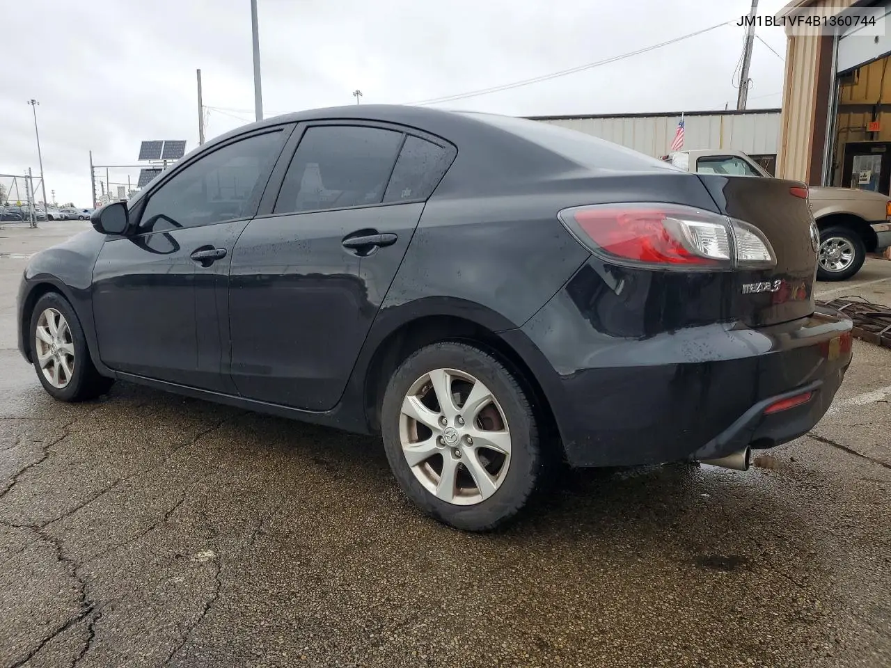 2011 MAZDA 3 VIN JM1BL1VF4B1360744 — фото 2