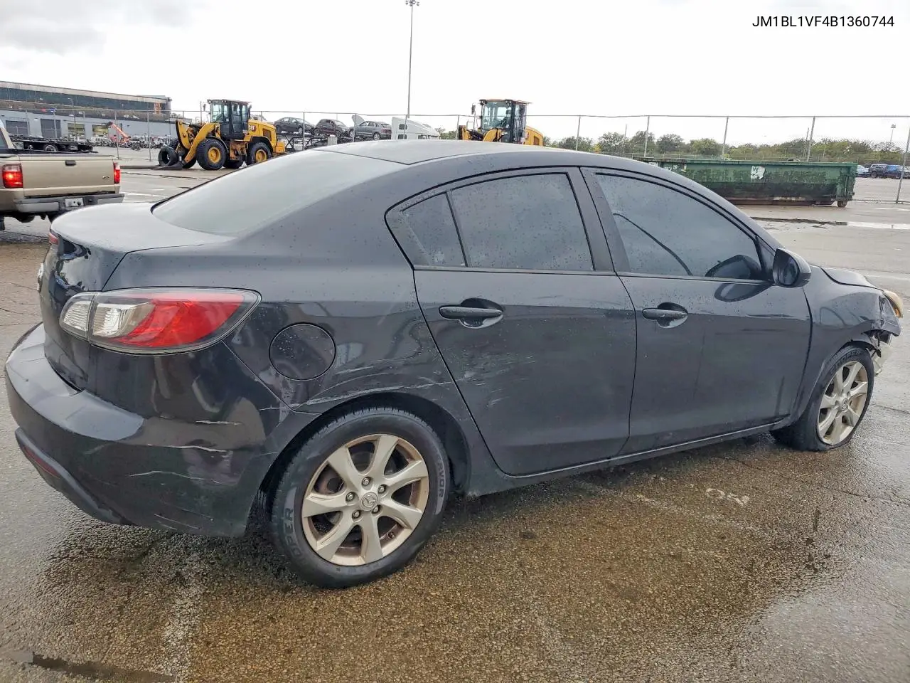 2011 MAZDA 3 VIN JM1BL1VF4B1360744 — фото 3