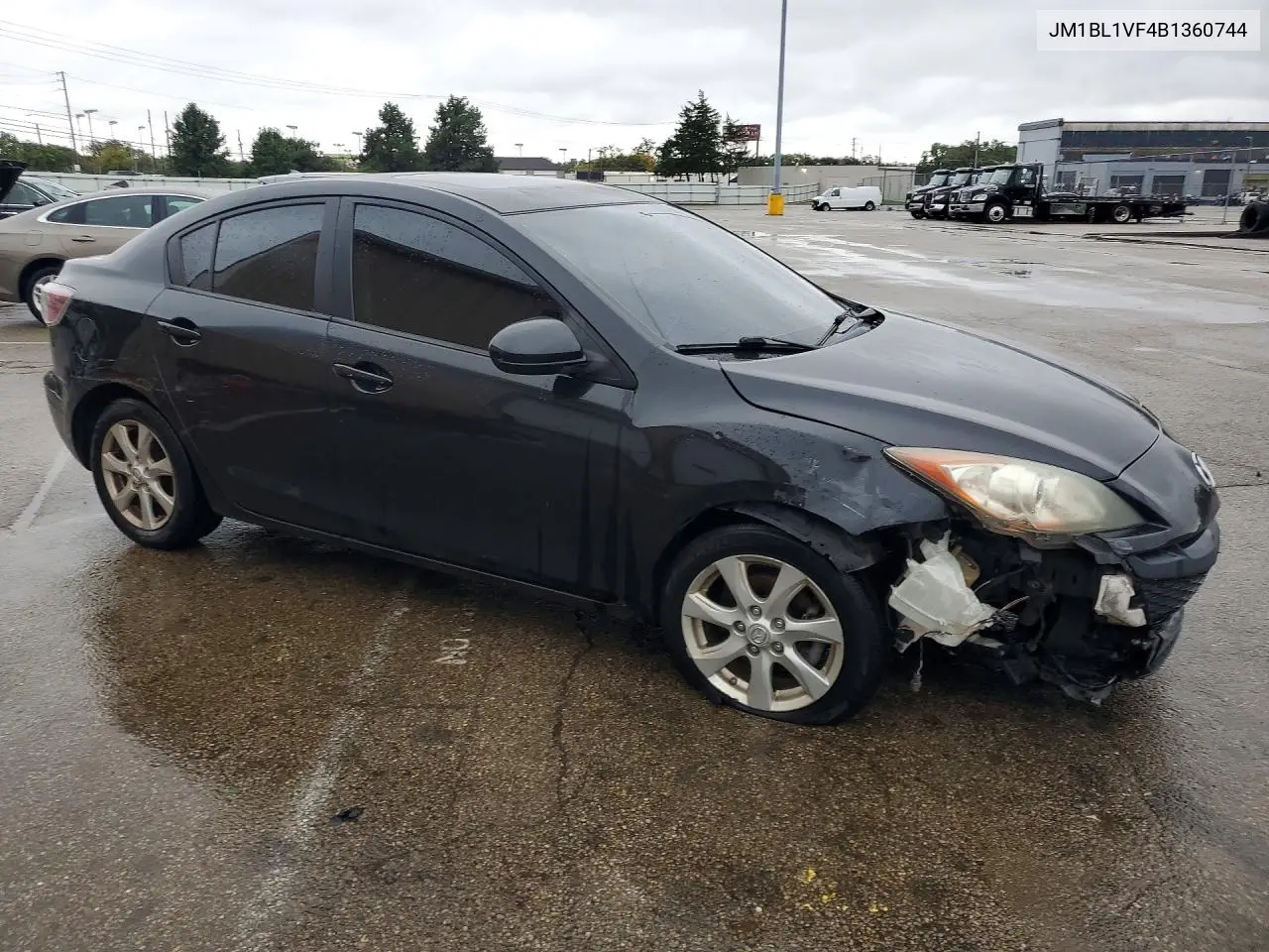 2011 MAZDA 3 VIN JM1BL1VF4B1360744 — фото 4