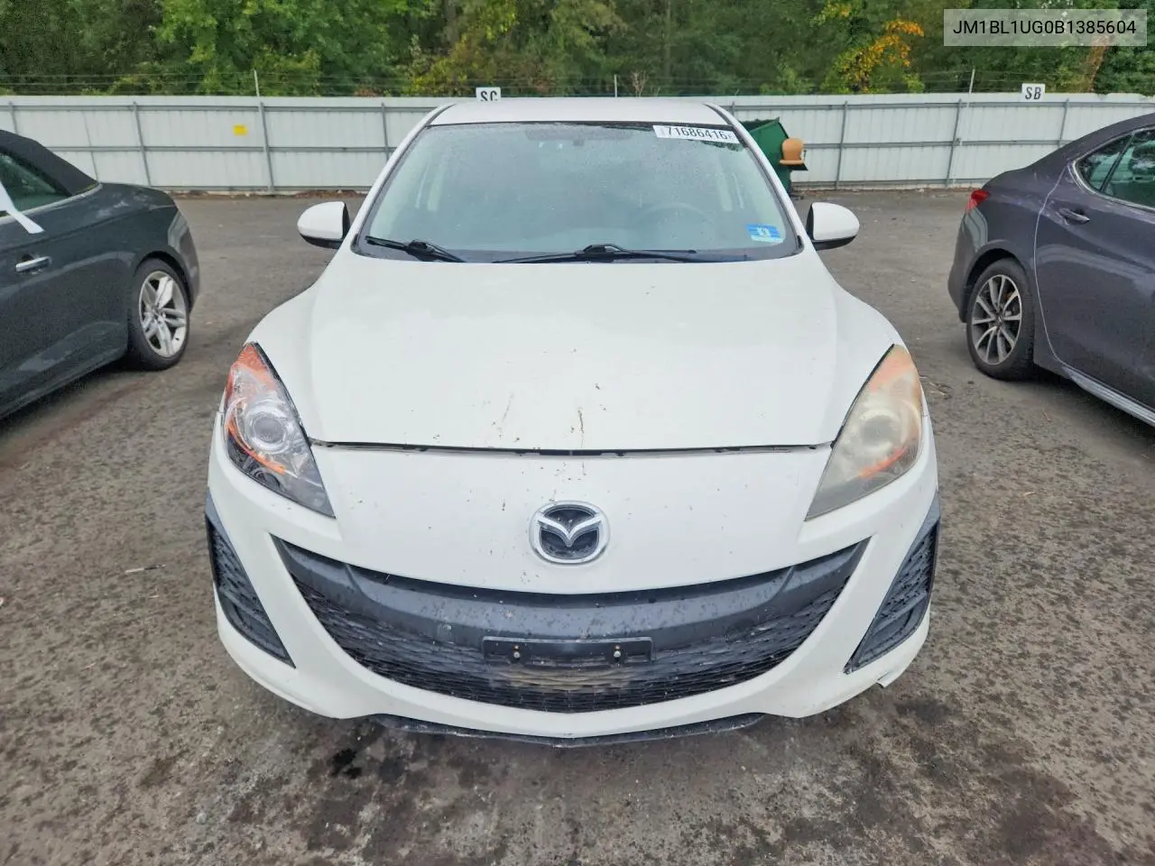 2011 MAZDA 3 VIN JM1BL1UG0B1385604 — фото 5