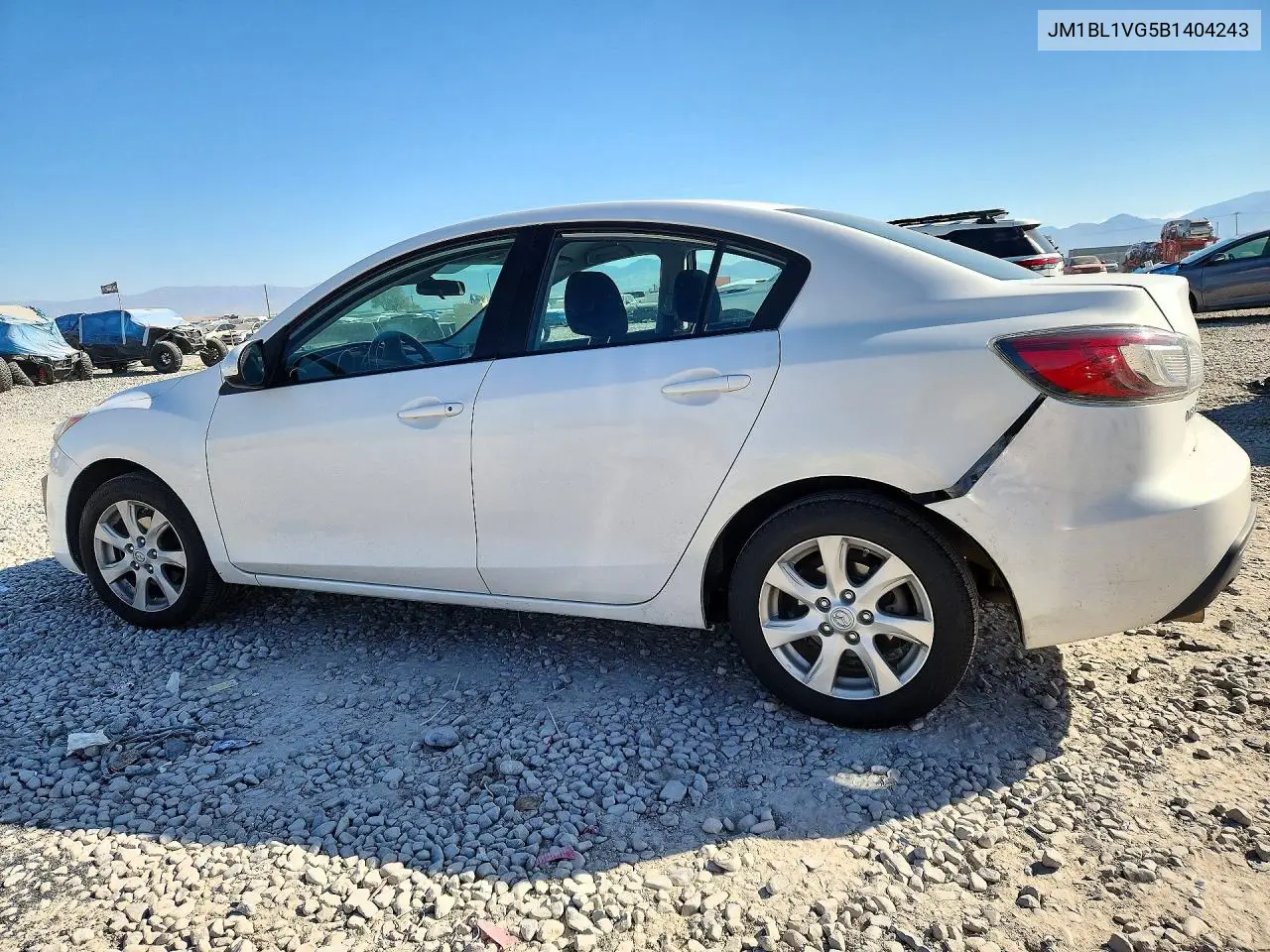 2011 MAZDA 3 VIN JM1BL1VG5B1404243 — фото 2