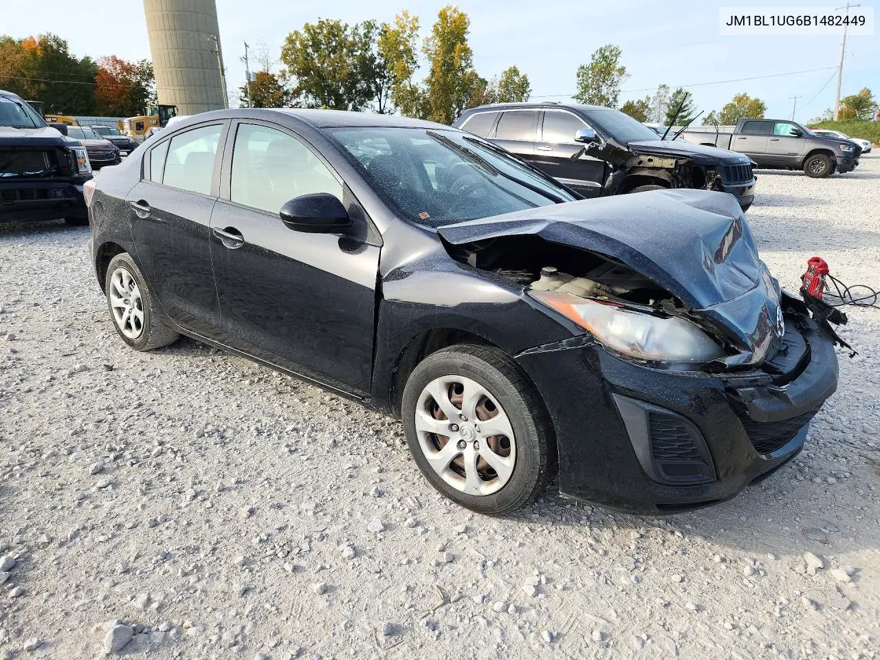 2011 MAZDA 3 VIN JM1BL1UG6B1482449 — фото 4