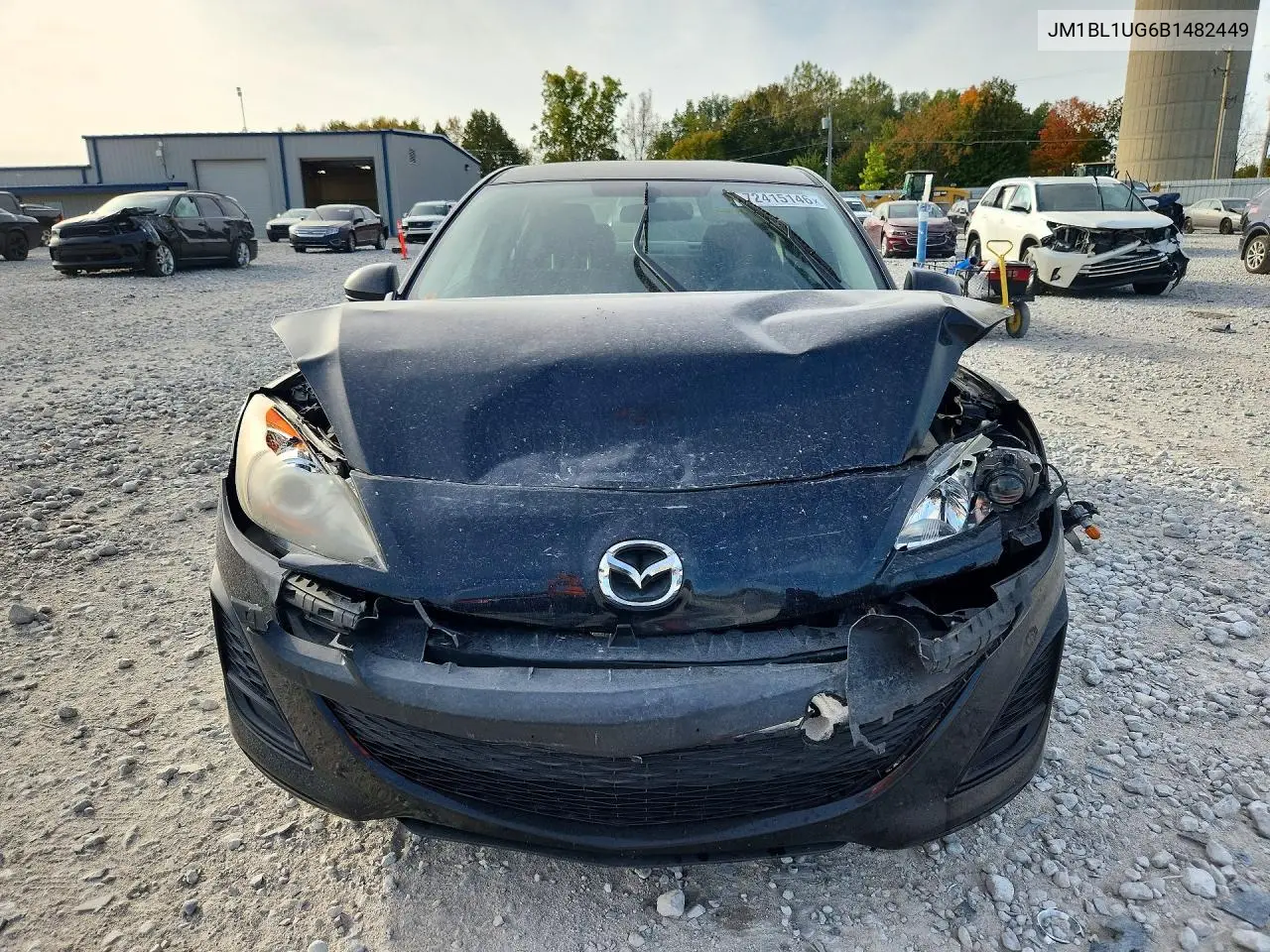 2011 MAZDA 3 VIN JM1BL1UG6B1482449 — фото 5