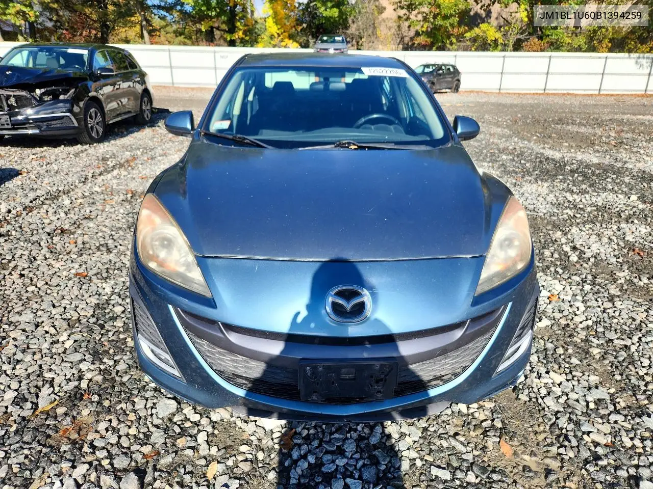 2011 MAZDA 3 VIN JM1BL1U60B1394259 — фото 5