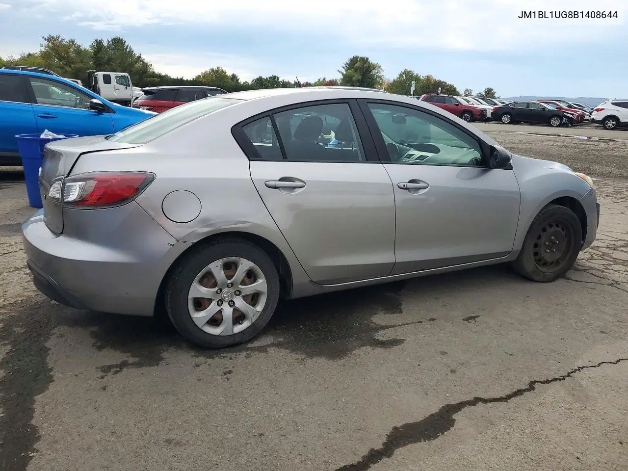 2011 MAZDA 3 VIN JM1BL1UG8B1408644 — фото 3