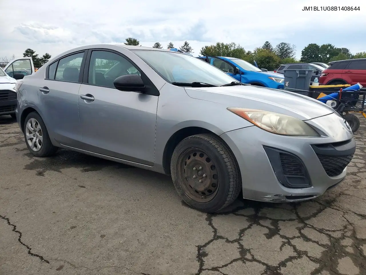 2011 MAZDA 3 VIN JM1BL1UG8B1408644 — фото 4