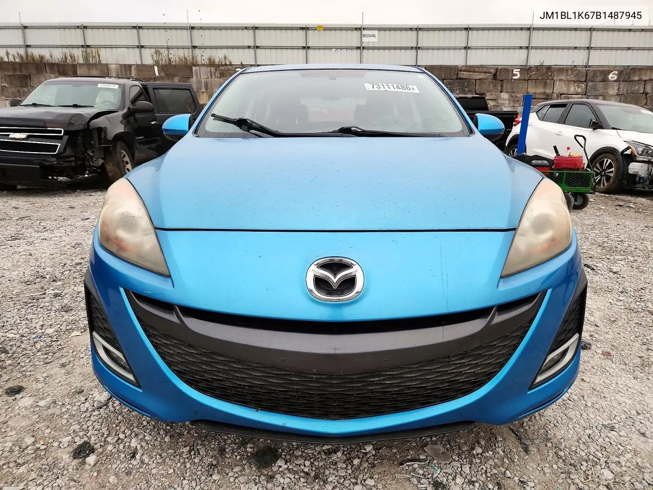 2011 MAZDA 3 VIN JM1BL1K67B1487945 — фото 5