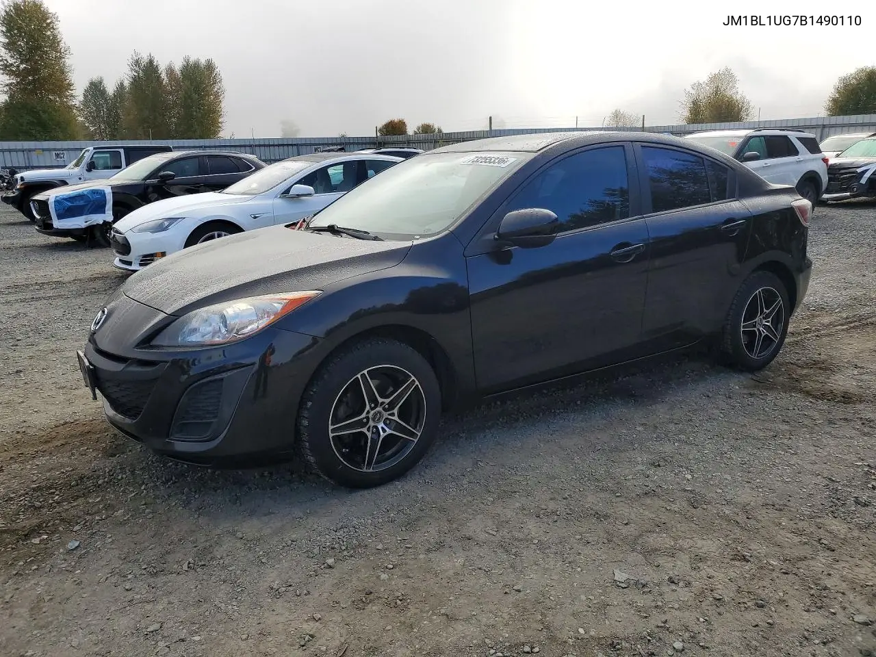 MAZDA 3 2011, VIN JM1BL1UG7B1490110
