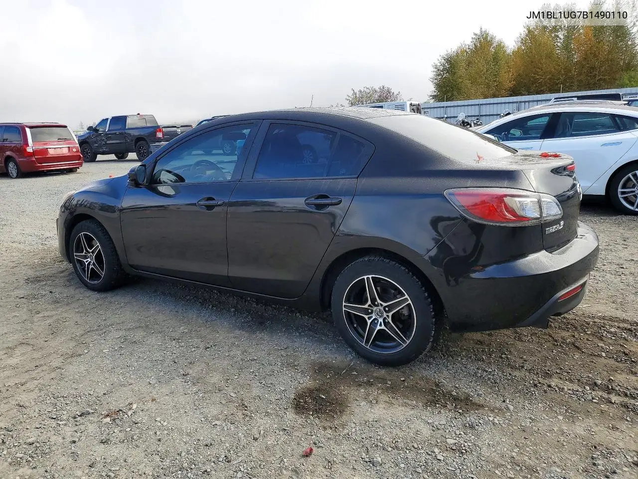 2011 MAZDA 3 VIN JM1BL1UG7B1490110 — фото 2