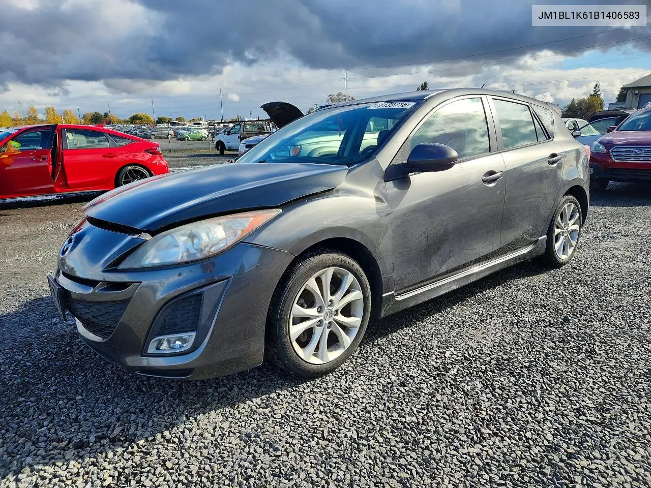 MAZDA 3 2011, VIN JM1BL1K61B1406583