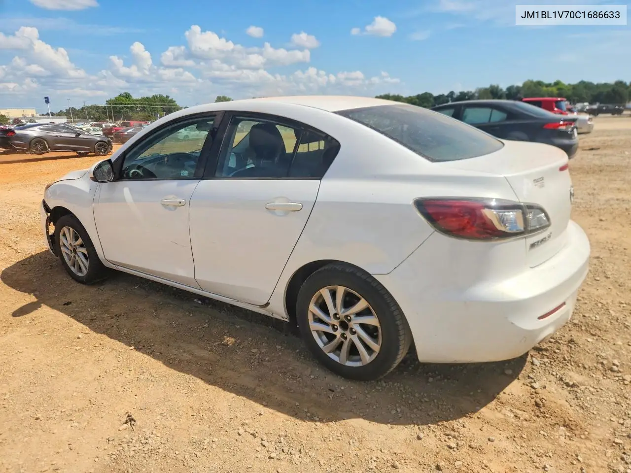 2012 MAZDA 3 VIN JM1BL1V70C1686633 — фото 2