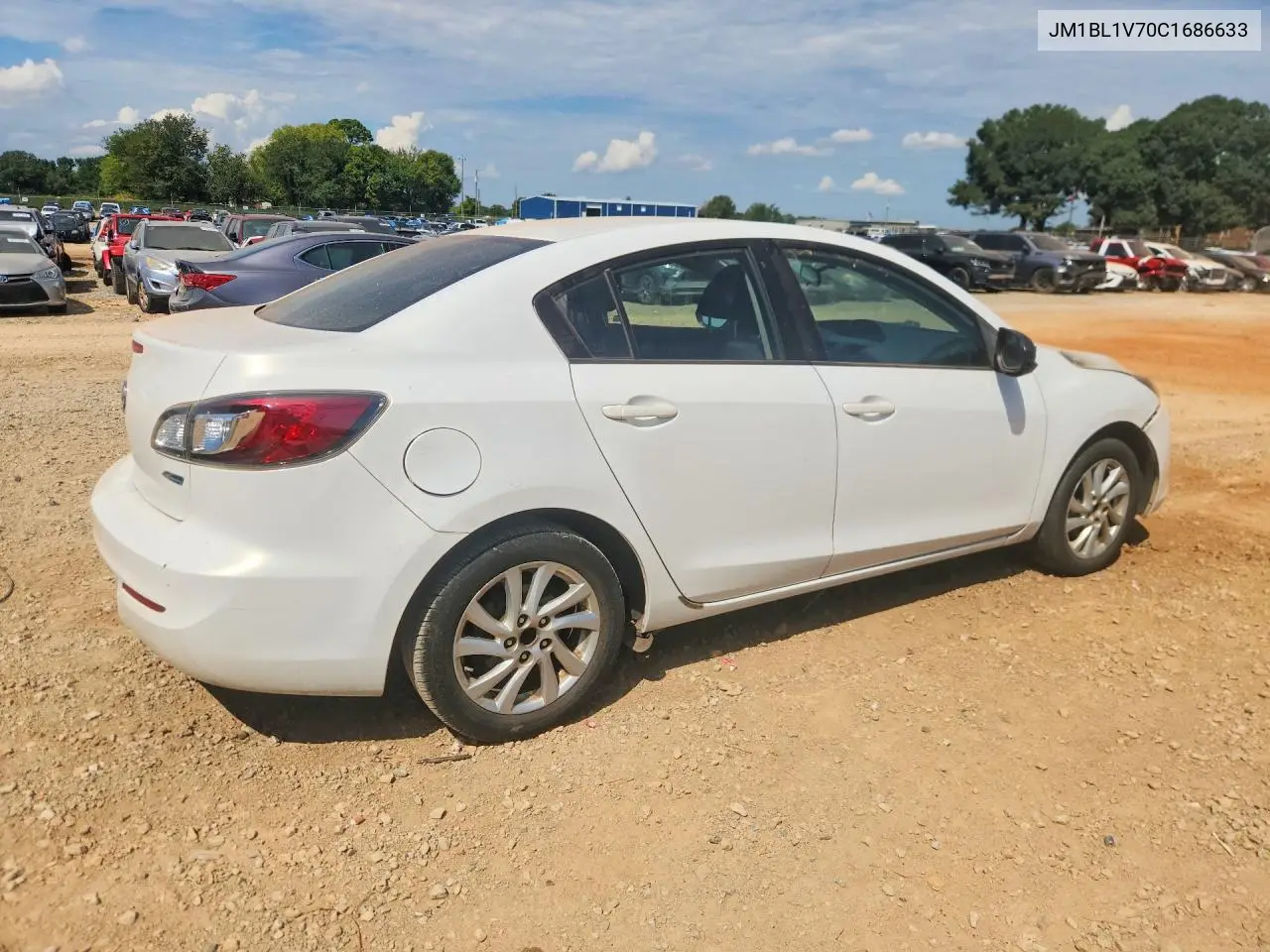 2012 MAZDA 3 VIN JM1BL1V70C1686633 — фото 3