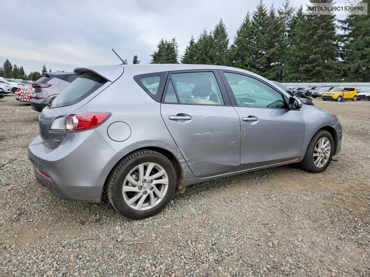 2012 MAZDA 3 VIN JM1BL1L89C1570990 — фото 3