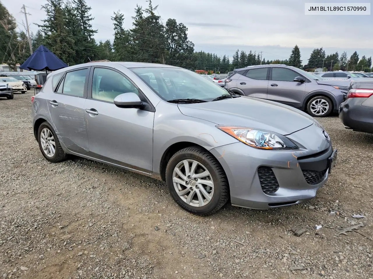 2012 MAZDA 3 VIN JM1BL1L89C1570990 — фото 4