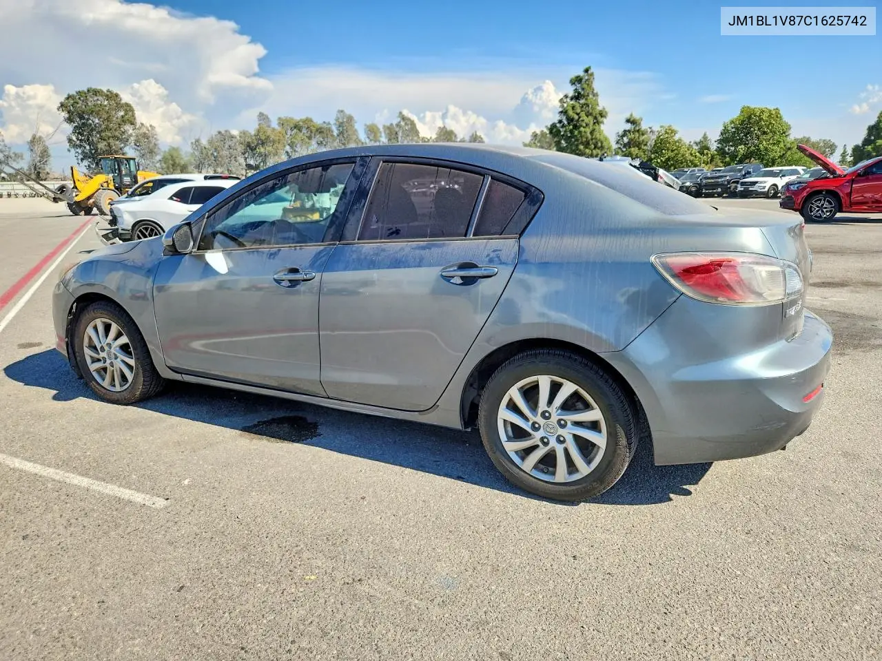 2012 MAZDA 3 VIN JM1BL1V87C1625742 — фото 2