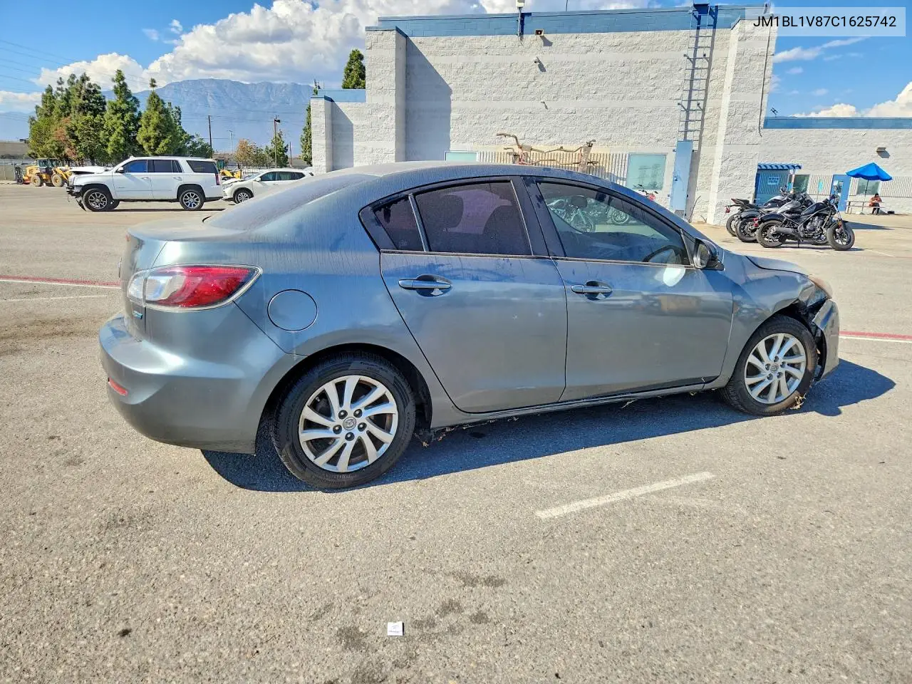 2012 MAZDA 3 VIN JM1BL1V87C1625742 — фото 3