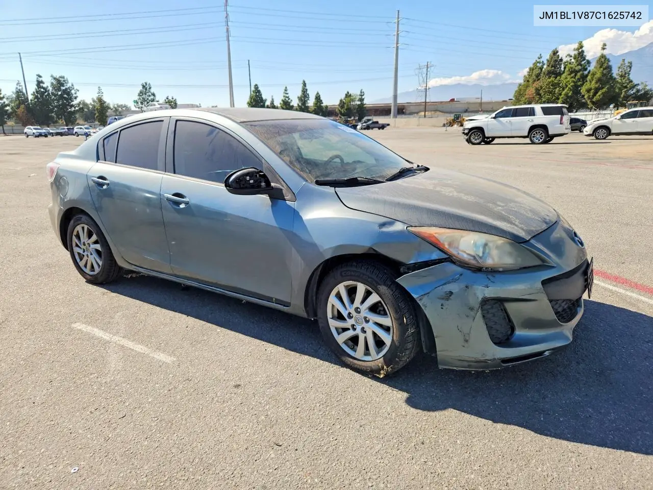 2012 MAZDA 3 VIN JM1BL1V87C1625742 — фото 4