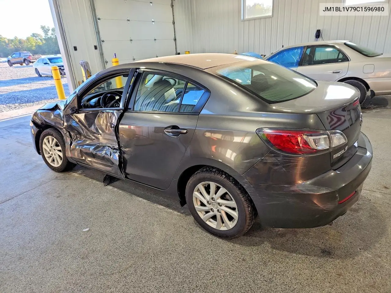 2012 MAZDA 3 VIN JM1BL1V79C1596980 — фото 2