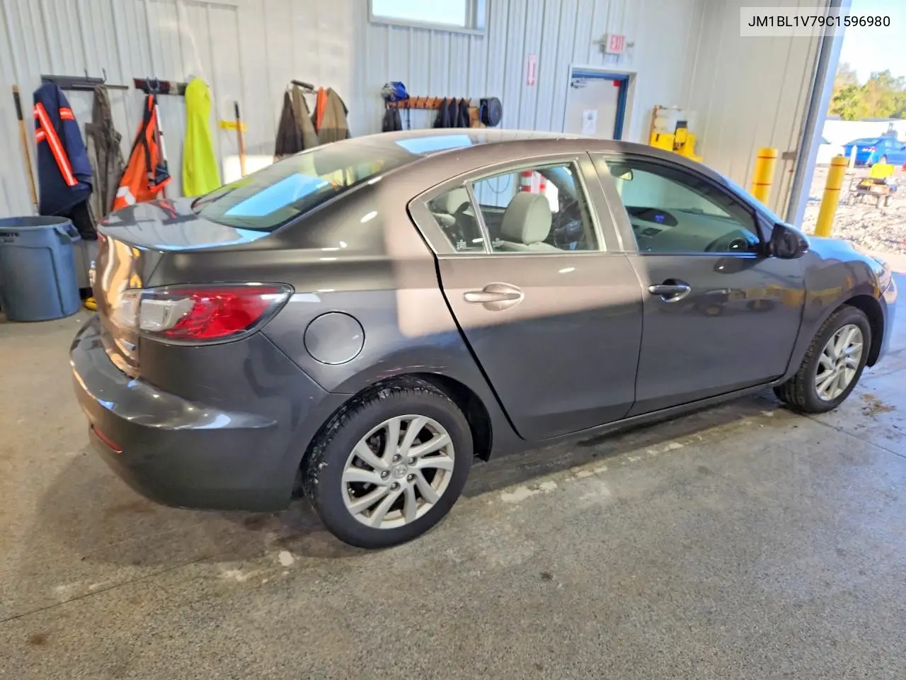 2012 MAZDA 3 VIN JM1BL1V79C1596980 — фото 3