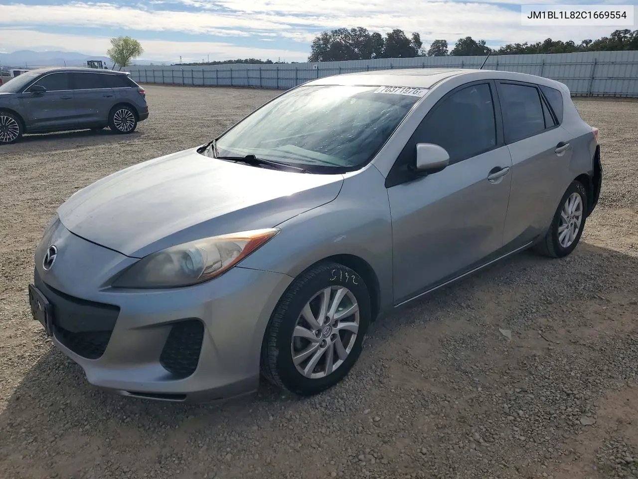 MAZDA 3 2012, VIN JM1BL1L82C1669554