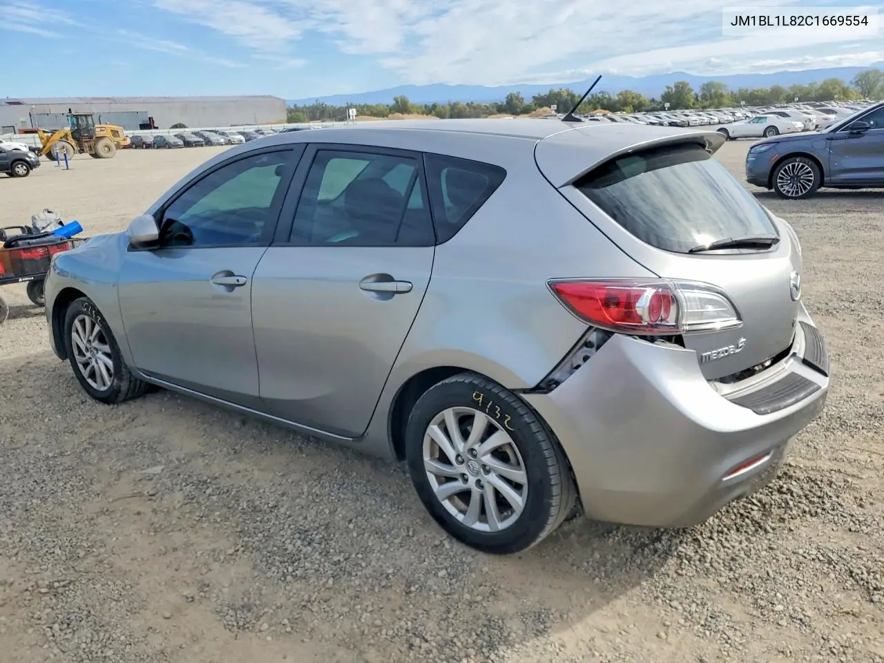 2012 MAZDA 3 VIN JM1BL1L82C1669554 — фото 2