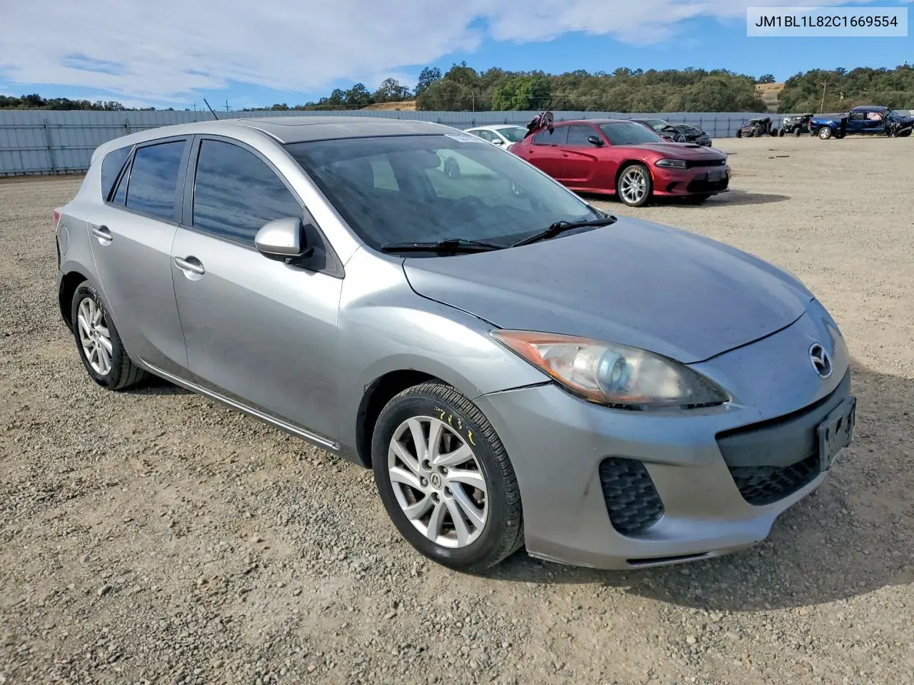 2012 MAZDA 3 VIN JM1BL1L82C1669554 — фото 4
