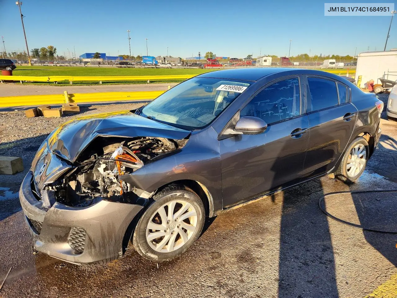 MAZDA 3 2012, VIN JM1BL1V74C1684951