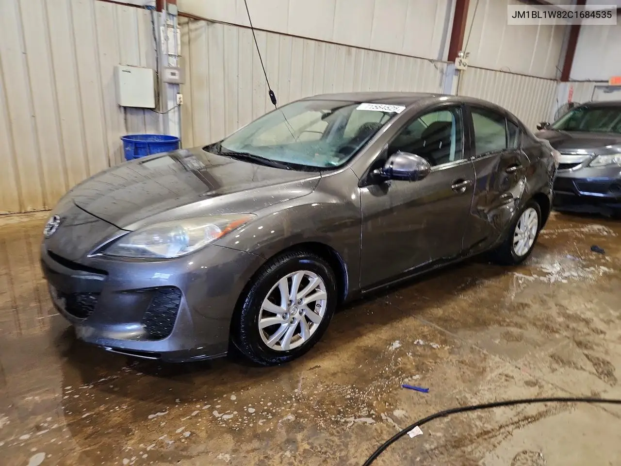 MAZDA 3 2012, VIN JM1BL1W82C1684535