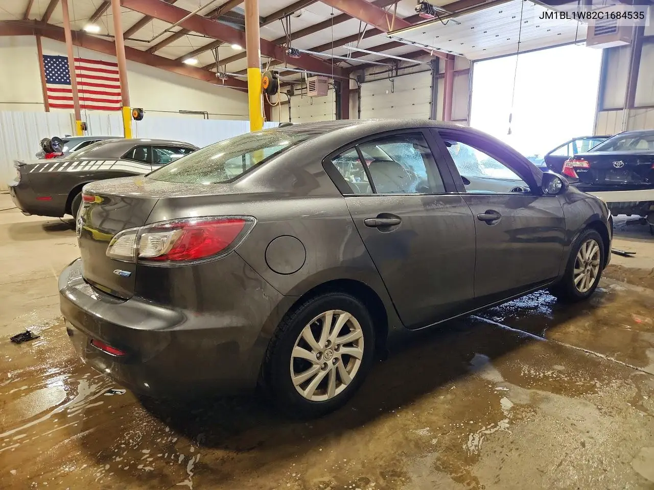 2012 MAZDA 3 VIN JM1BL1W82C1684535 — фото 3