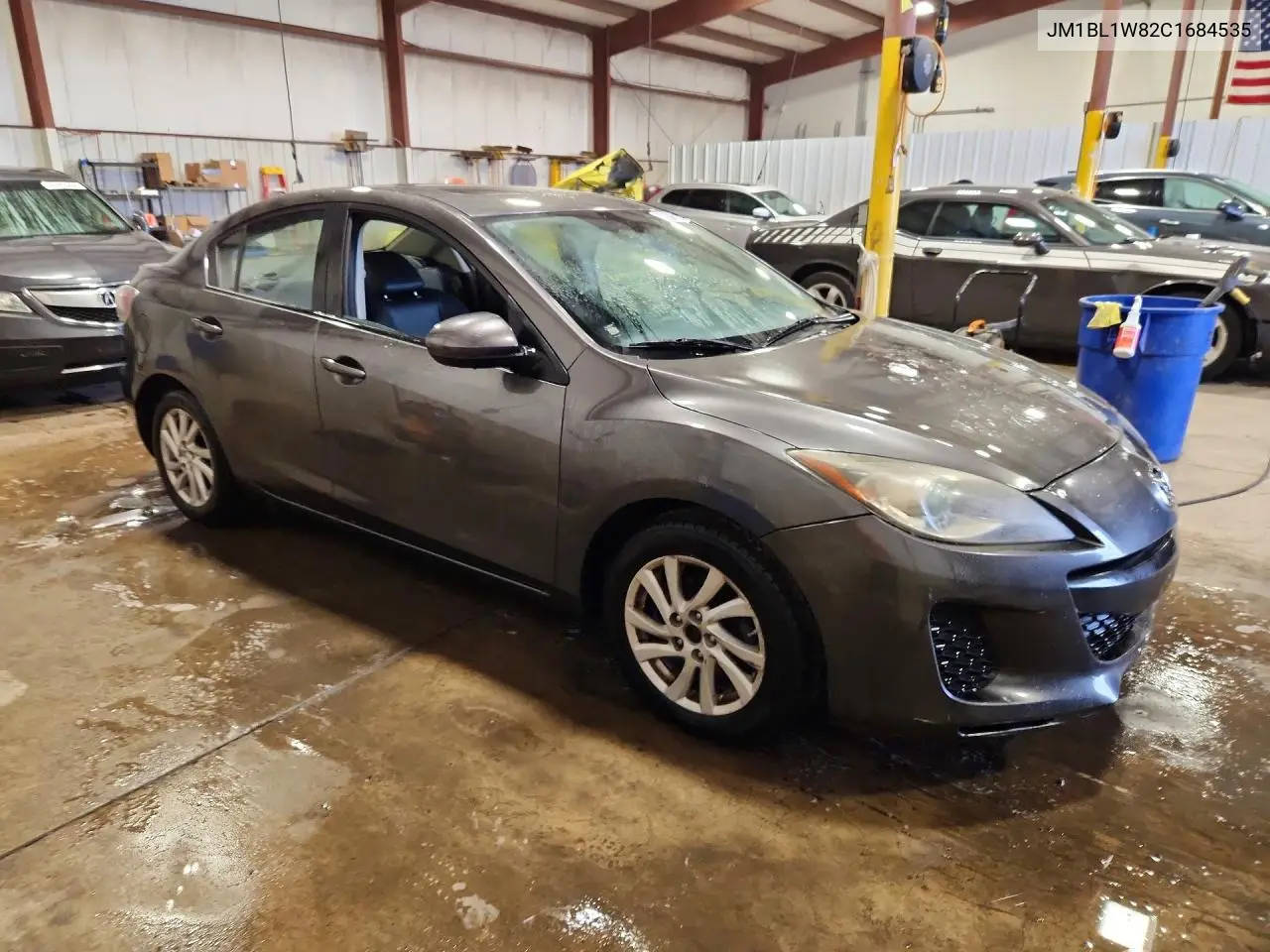 2012 MAZDA 3 VIN JM1BL1W82C1684535 — фото 4