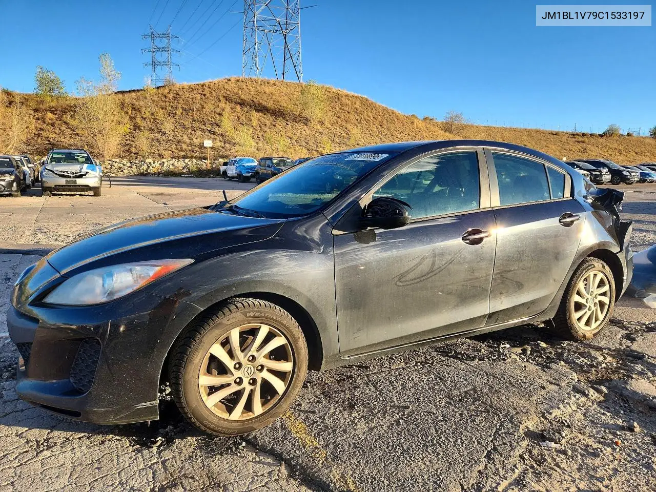 MAZDA 3 2012, VIN JM1BL1V79C1533197