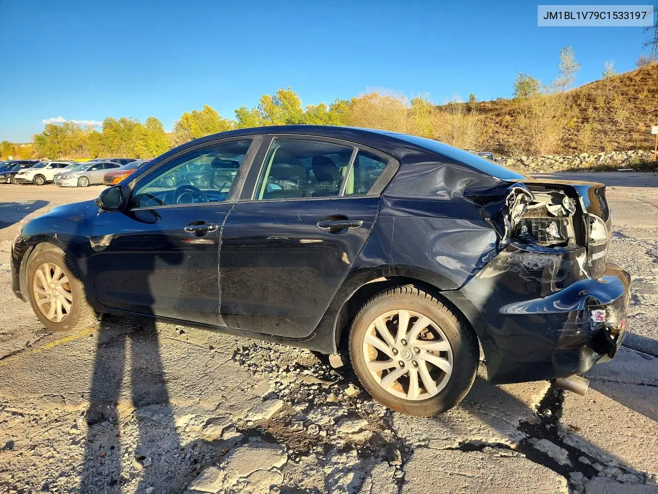 2012 MAZDA 3 VIN JM1BL1V79C1533197 — фото 2