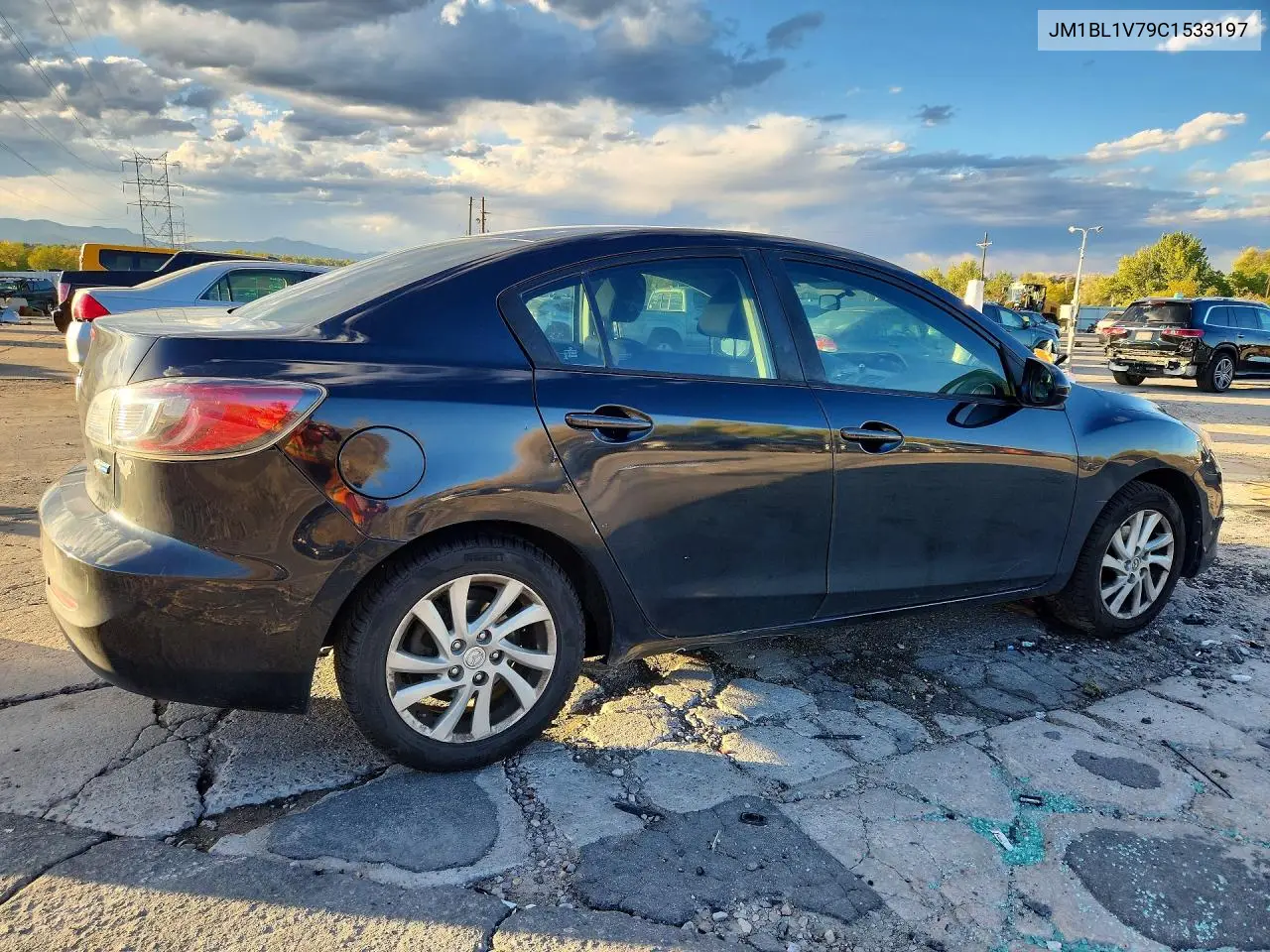 2012 MAZDA 3 VIN JM1BL1V79C1533197 — фото 3