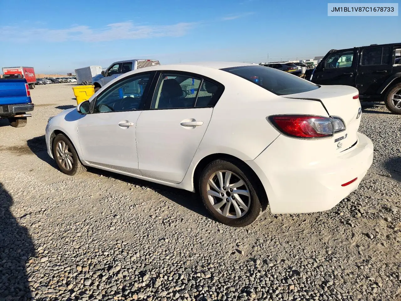 2012 MAZDA 3 VIN JM1BL1V87C1678733 — фото 2