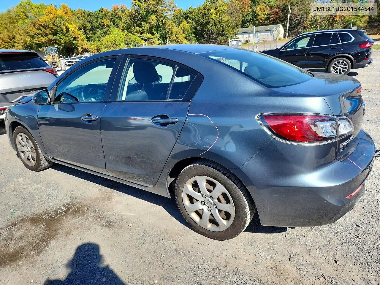 2012 MAZDA 3 VIN JM1BL1UG2C1544544 — фото 2