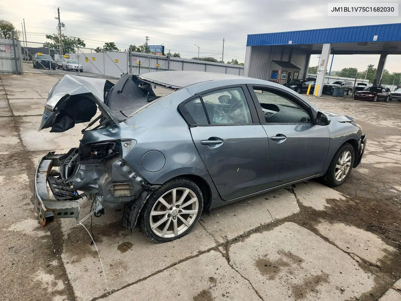 2012 MAZDA 3 VIN JM1BL1V75C1682030 — фото 3
