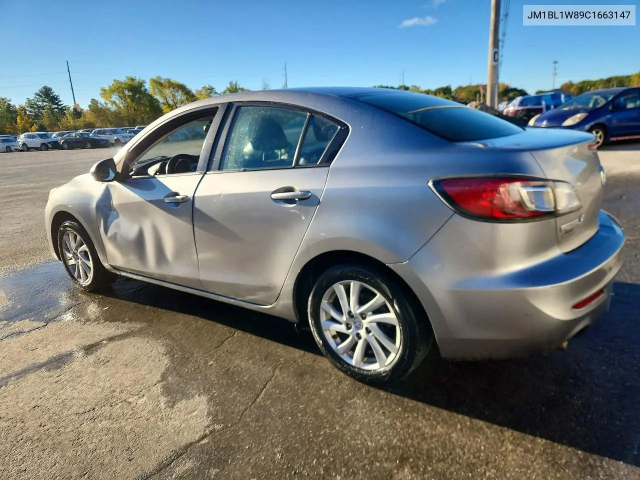 2012 MAZDA 3 VIN JM1BL1W89C1663147 — фото 2